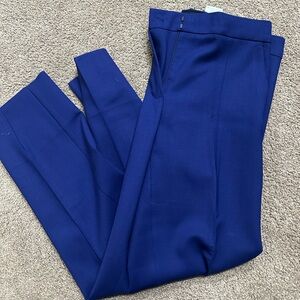 MaxMara Royal Blue Dress Pants